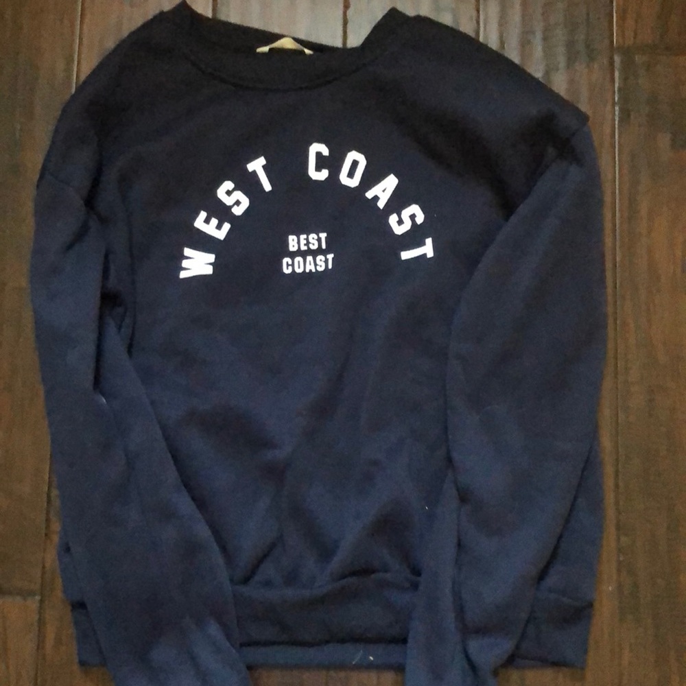Navy Blue Sweatshirt